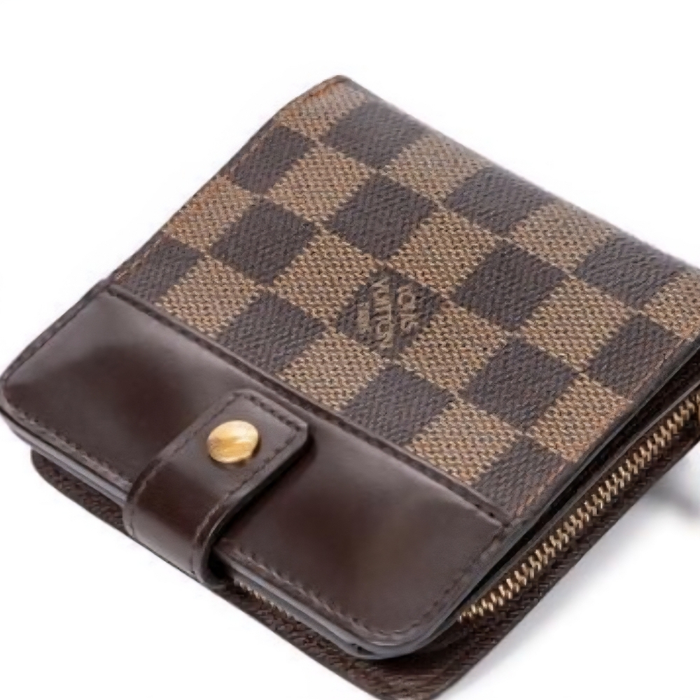 Louis Vuitton Damier Ebene Compact Wallet